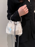 Luna Metal Tassel Sequin Evening Bag
