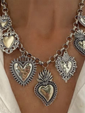 Luna Sacred Heart Necklace