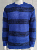 Luna Men's Striped Long Sleeve Knitted Sweater