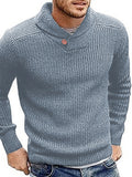 Luna Men's Sweater Lapel Sweater