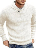 Luna Men's Sweater Lapel Sweater