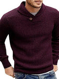 Luna Men's Sweater Lapel Sweater