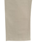 Men's light khaki breathable linen loose casual trousers