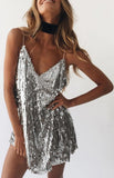 Luna Sequined Short Dress