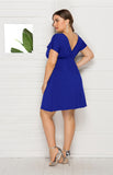 Comfortable High Elasticity Solid Leisure Maternity Dress for Spring-Summer