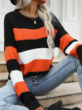 Luna Women's Striped Knitted Sweater