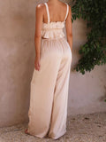 Luna Wide Leg Pants Top Set