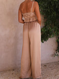 Luna Wide Leg Pants Top Set