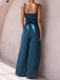 Luna Wide Leg Pants Top Set