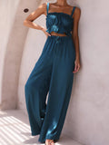 Luna Wide Leg Pants Top Set