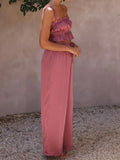 Luna Wide Leg Pants Top Set