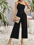 Luna Stylish One Shoulder Jumpsuit