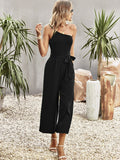 Luna Stylish One Shoulder Jumpsuit