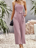 Luna Stylish One Shoulder Jumpsuit