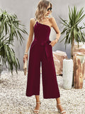 Luna Stylish One Shoulder Jumpsuit