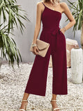 Luna Stylish One Shoulder Jumpsuit