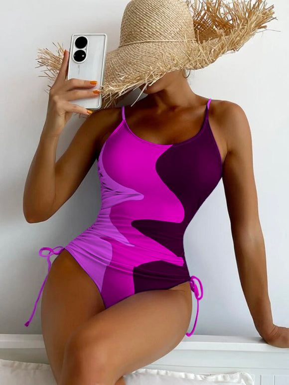 Luna Corrugated One Piece Swimwear