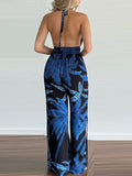 Luna Irregular Halter Neck Jumpsuit