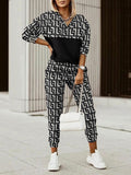 Luna Chic Women's Sweater and Pants Set