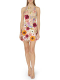 Luna 3D Flower Mini Dress