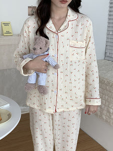 Luna Cotton Gauze Pyjamas