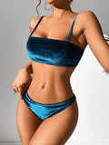 Luna Velvet High Waist Bikini