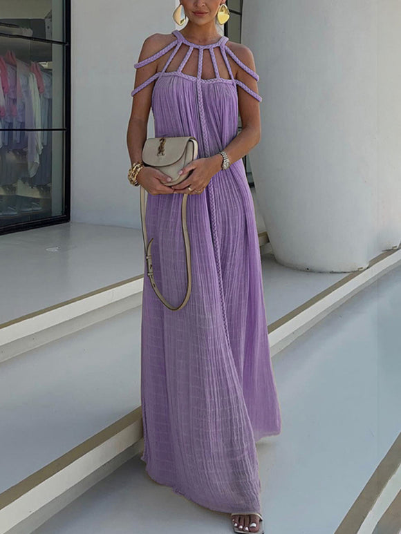 Luna Drawstring Loose Dress