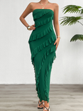 Luna Slim Fit Maxi Tube Dress