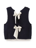Luna Bow Tie Sweater Vest