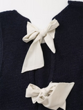 Luna Bow Tie Sweater Vest