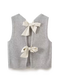 Luna Bow Tie Sweater Vest