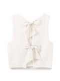 Luna Bow Tie Sweater Vest