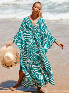 Luna Long Sleeve Beach Dress