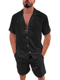 Luna Men's Luxe Shorts Top Set