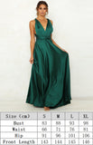 Luna Emerald Long Dress