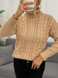 Luna Mocha Knit Sweater