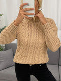 Luna Mocha Knit Sweater
