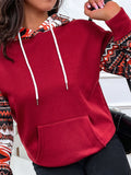 Luna Hooded Red Sweater