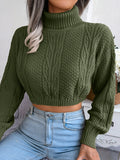 Luna Knitted Crop Sweater