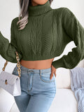 Luna Knitted Crop Sweater