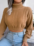 Luna Knitted Crop Sweater