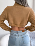 Luna Knitted Crop Sweater