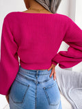Luna Crop Sweater