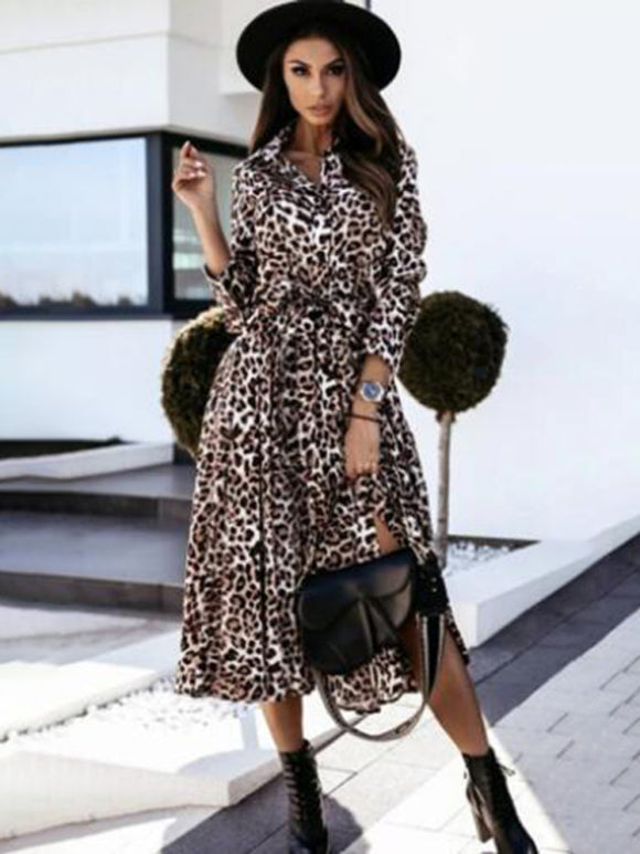 Luna Leopard Dress