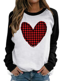 Luna Heart Raglan Sweater