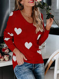 Luna Heart Knit Sweater