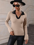 Luna Johny Collar Sweater