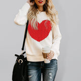 Luna Heart Knit Sweater