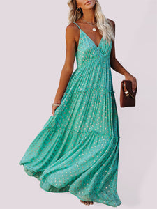 Luna Verde Maxi Dress