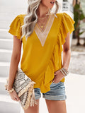 Luna Frill Trim Top